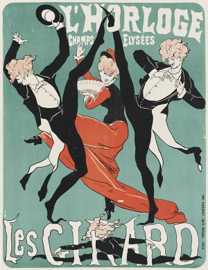 Les Girard by Jules Cheret 1879